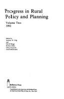 Cover of: Progress in Rural Policy and Planning