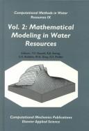 Front cover of Mathematical Modeling in Water Resources by Unknown