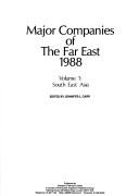 Cover of: Major Companies of the Far East 1988: South East Asia