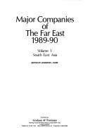 Cover of: Major Companies of the Far East, 1989-1990 Vol. 1: South East Asia