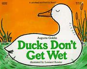 Cover of: Ducks Don't Get Wet (Let's Read and Find Out Science Books) by Augusta Goldin, Augusta Goldin