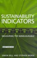 Cover of: Sustainability Indicators: Measuring the Immeasurable?