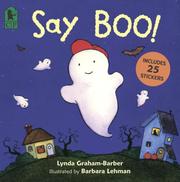 Cover of: Say Boo!: A Sticker Book