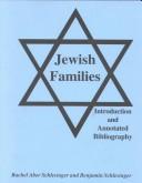 Cover of: Jewish Families: Introduction & Annotated Bibliography
