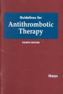 Cover of: Guidelines For Antithrombotic Therapy | Jack Hirsh