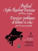 Cover of: Practical Sight Reading Exercises for Piano Students by 
