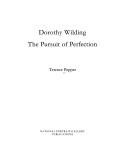 Cover of: Dorothy Wilding the Pursuit of Perfection