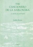 Cover of: El Cancionero de la Sablonara by Judith Etzion