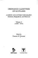 Cover of: Ordnance gazetteer of Scotland by 