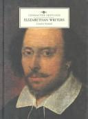 Cover of: Elizabethan Writers (Character Sketches) by Charles Nichell