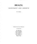 Cover of: Brazil: Investment and Growth