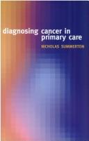 Cover of: Diagnosing Cancer in Primary Care