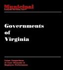 Cover of Governments of Virginia 2006 by 