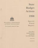 Cover of: State Budget Actions 1998: Special Fiscal Report (State Budget Actions)