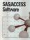 Cover of: Sas/Access Software for PC File Formats