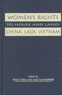 Cover of: Women's Rights to House and Land: China, Laos, Vietnam