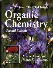 Cover of: Organic chemistry by Marye Anne Fox