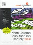 Cover of: North Carolina Manufacturers Directory 2000 (North Carolina Manufacturers Directory, 2000)