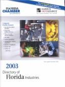 Cover of: 2003 Directory of Florida Industries