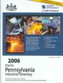 Cover of: Harris Pennsylvania Industrial Directory 2006 (Harris Pennsylvania Industrial  Directory)