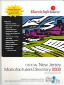 Cover of: Official New Jersey Manufacturers Directory 2000 (New Jersey Manufacturers Directory)