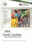 Cover of: 2004 North Carolina Manufacturers Directory (Harris North Carolina Manufacturers Directory) by Fran Carlsen