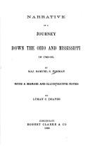 Narrative of a journey down the Ohio and Mississippi in 1789-90 by Samuel S. Forman