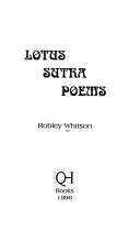 Cover of: Lotus Sutra Poems by Robley Whitson