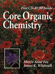 Cover of: Core organic chemistry