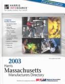 Cover of: 2003 Harris Massachusetts Manufacturers Directory | Fran Carlsen
