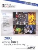 Cover of: 2003 Official Iowa Manufacturers Directory