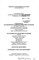 Cover of: Proceedings of the Isa/89 International Conference and Exhibit Philadelphia, Pennsylvania (Symposium on Instrumentation for the Process Industries//Proceedings) | 