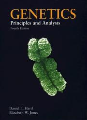 Cover of: Genetics by Daniel L. Hartl, Elizabeth W. Jones