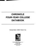 Front cover of Chronicle Four-Year College Databook by Unknown