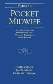 Cover of: Varney's pocket midwife by Helen Varney, Helen Varney