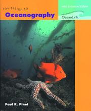Cover of: Invitation to oceanography by Paul R. Pinet, Paul R. Pinet