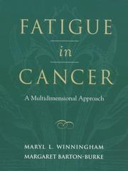 Cover of: Fatigue in cancer: a multidimensional approach