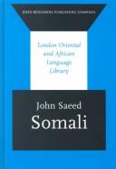 Cover of: Somali (London Oriental and African Language Library) by John I. Saeed