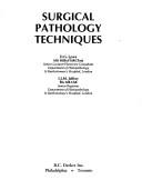 Cover of: Surgical Pathology Techniques