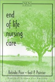 Cover of: End of Life Nursing Care