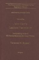 Cover of: The Encyclopaedic Dictionary in the Eighteenth Century: Architecture, Arts and Crafts