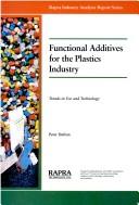 Cover of: Functional additives for the plastics industry | P. W. Dufton