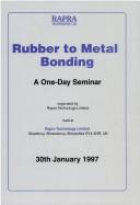 Cover of Rubber to Metal Bonding by 