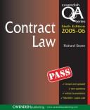Cover of: LawMap in Contract Law (Law Map S.) by Cavendish