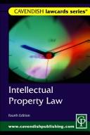 Cover of: Intellectual Property LawCard 4ED (Lawcards) by Cavendish