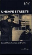 Cover of: Unsafe Streets by Scott Ballintyne