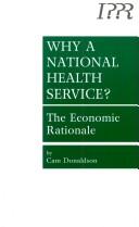 Cover of: Why a National Health Service? by Cam Donaldson