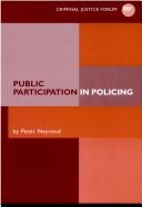 Cover of: Public Participation in Policing