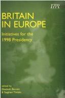 Cover of: Britain in Europe - Initiatives for the 1998 Presidency