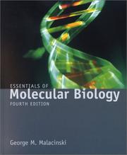 Cover of: Essentials of Molecular Biology